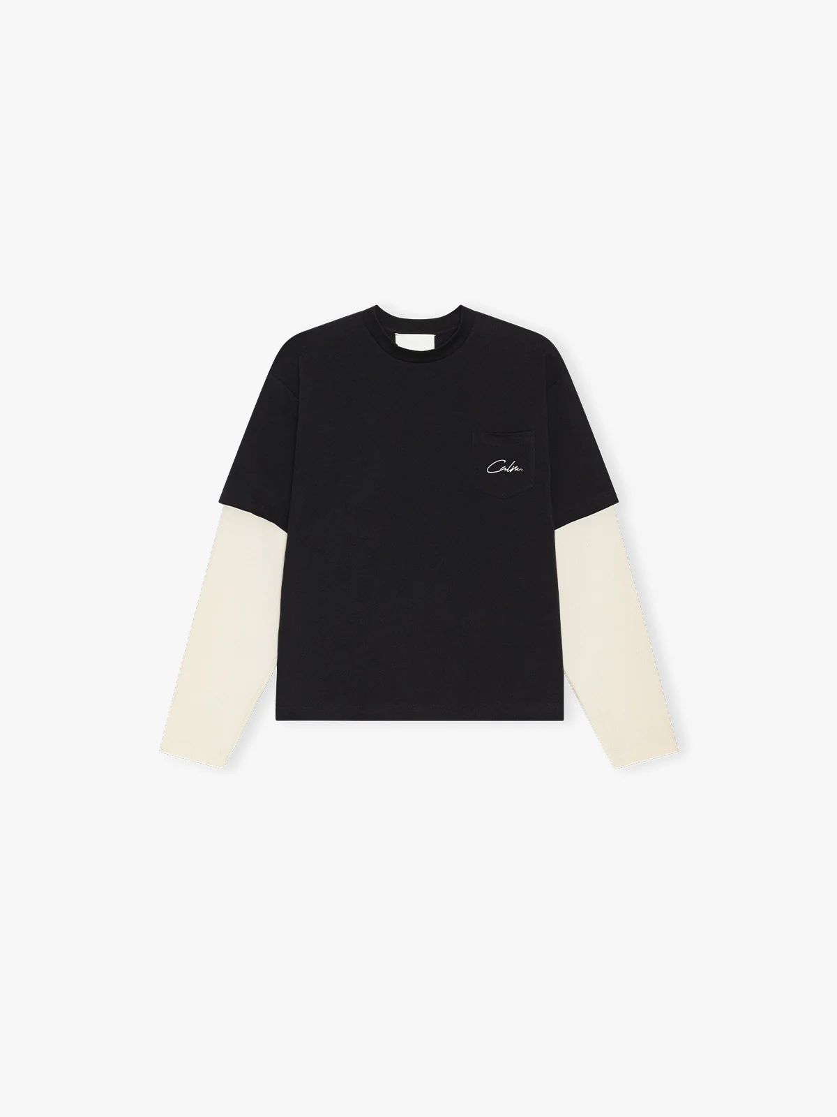 HYBRID TEE BLACK/CREAM