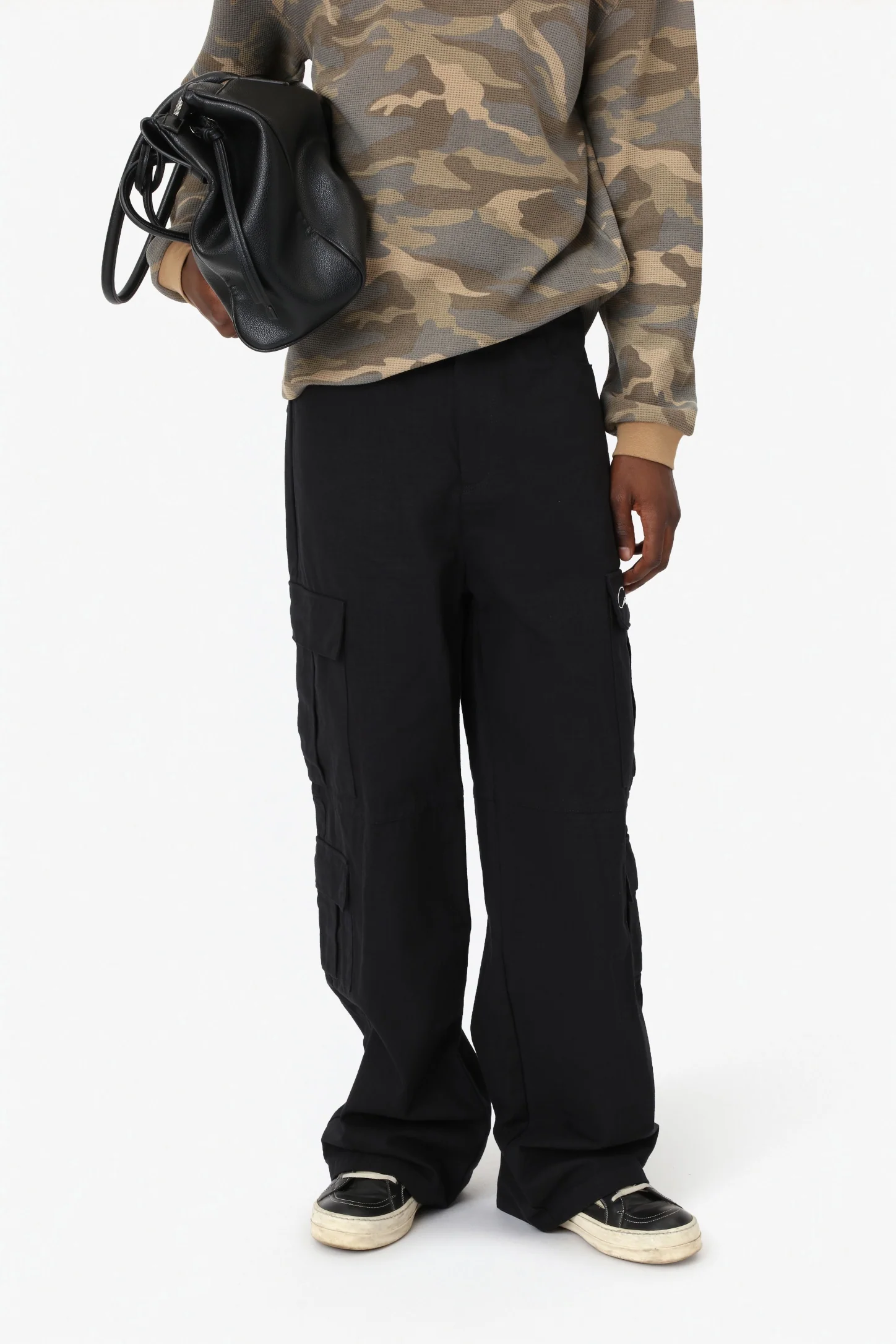 CARGO PANTS BLACK - Image 3