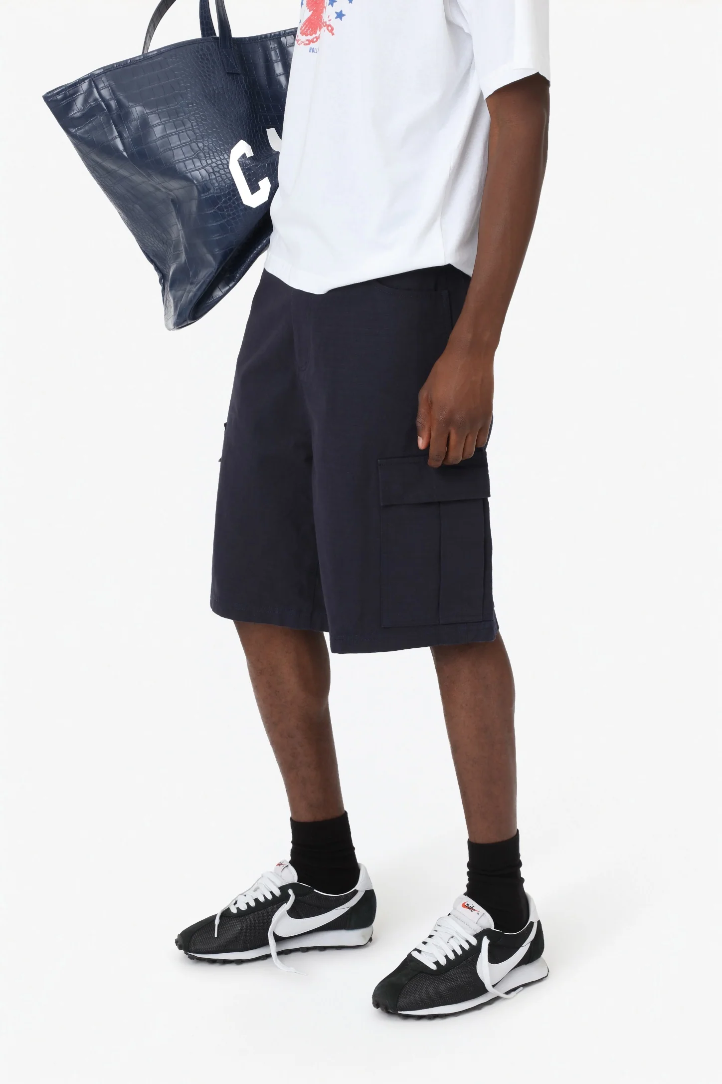 CARGO SHORTS NAVY - Image 3