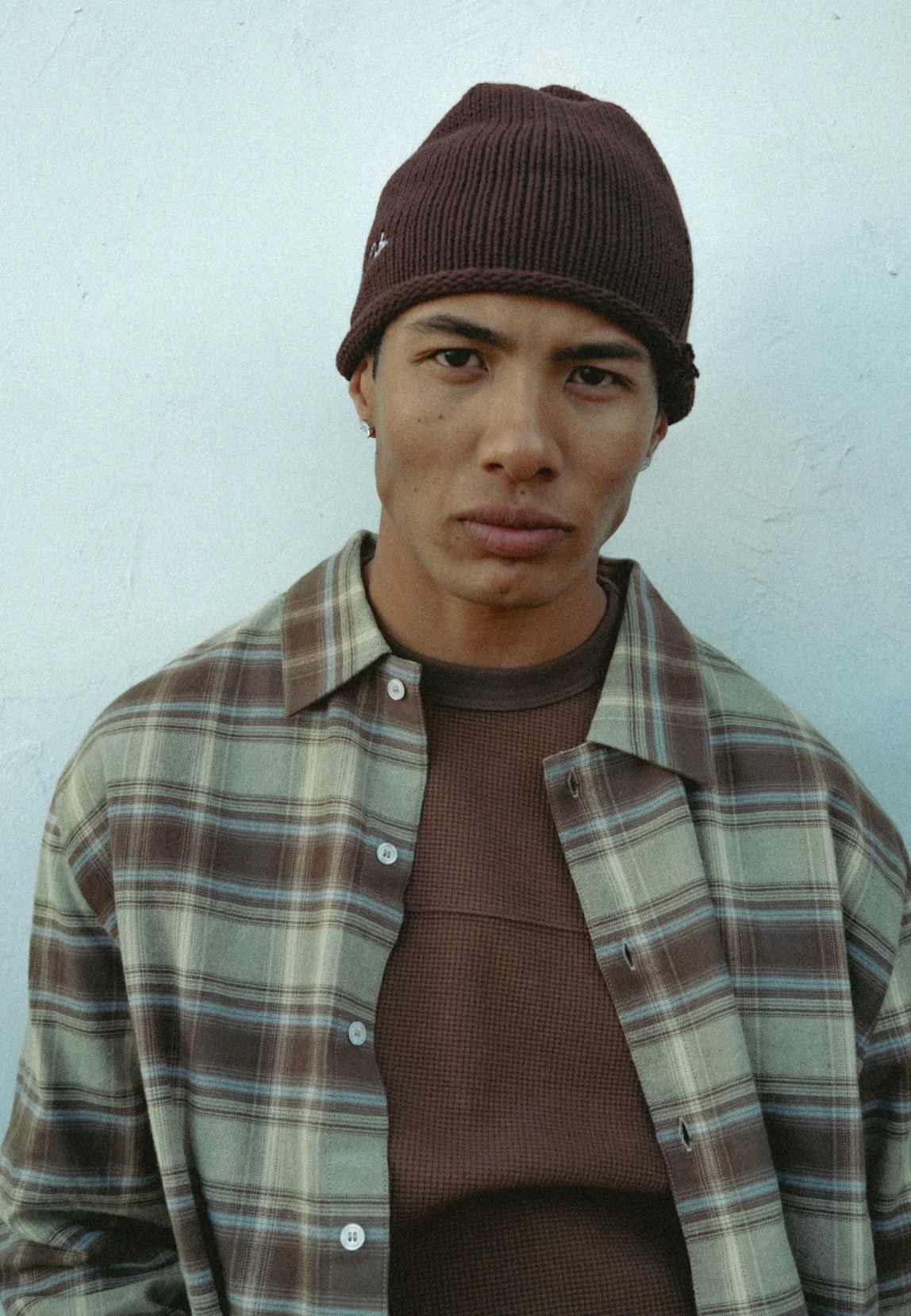 FLANNEL SHIRT GREEN, BLUE & BROWN - Image 6