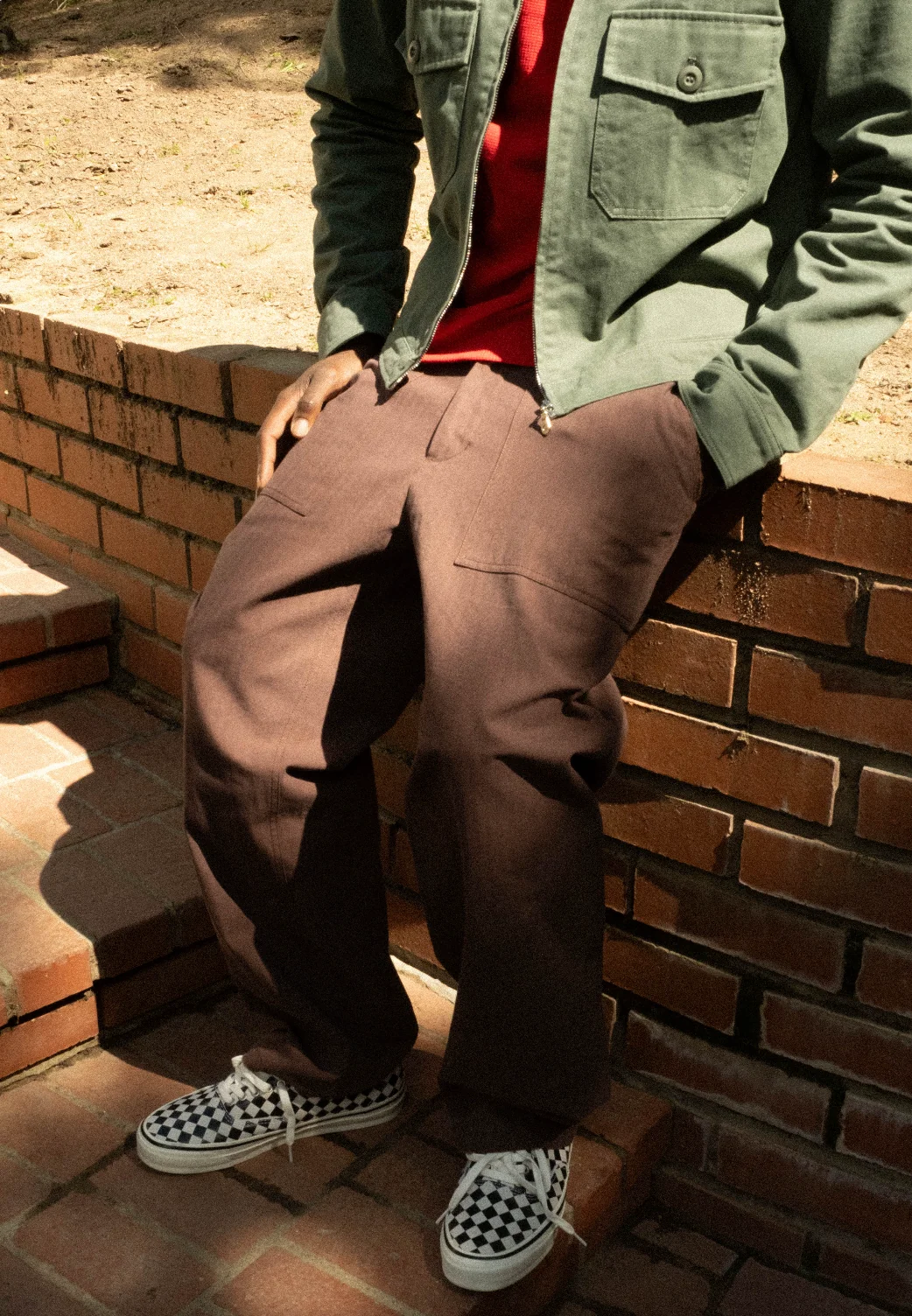 HERRINGBONE FATTIGUE BROWN - Image 2