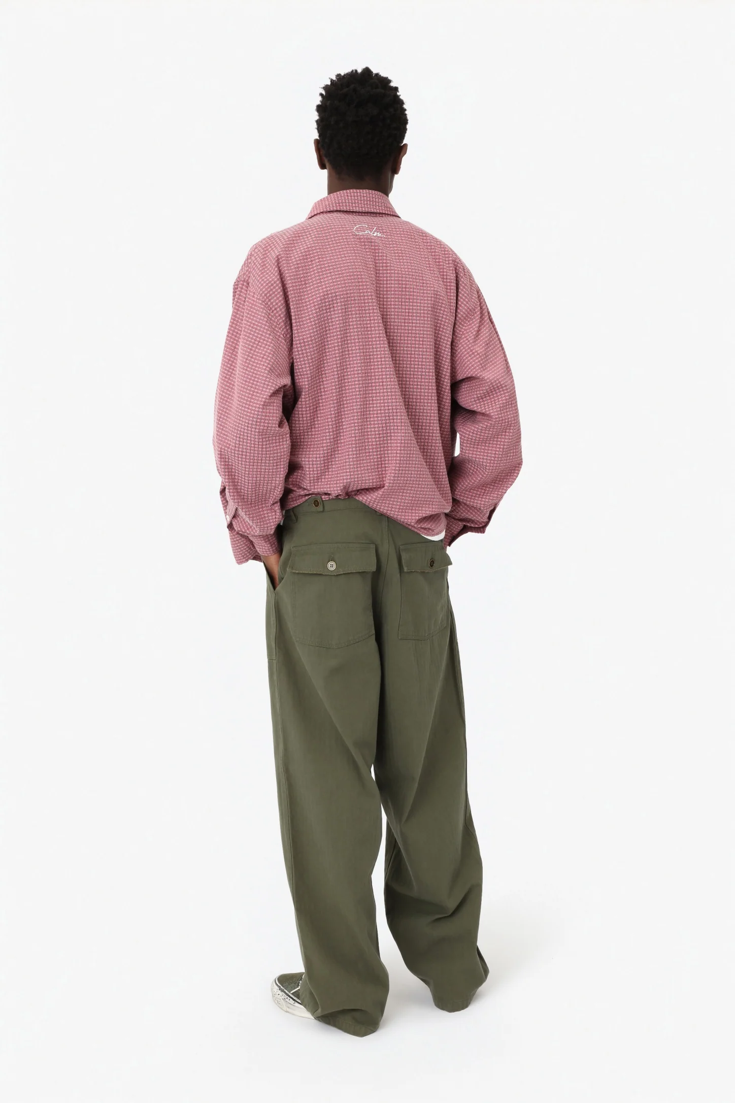 HERRINGBONE FATTIGUE GREEN - Image 5