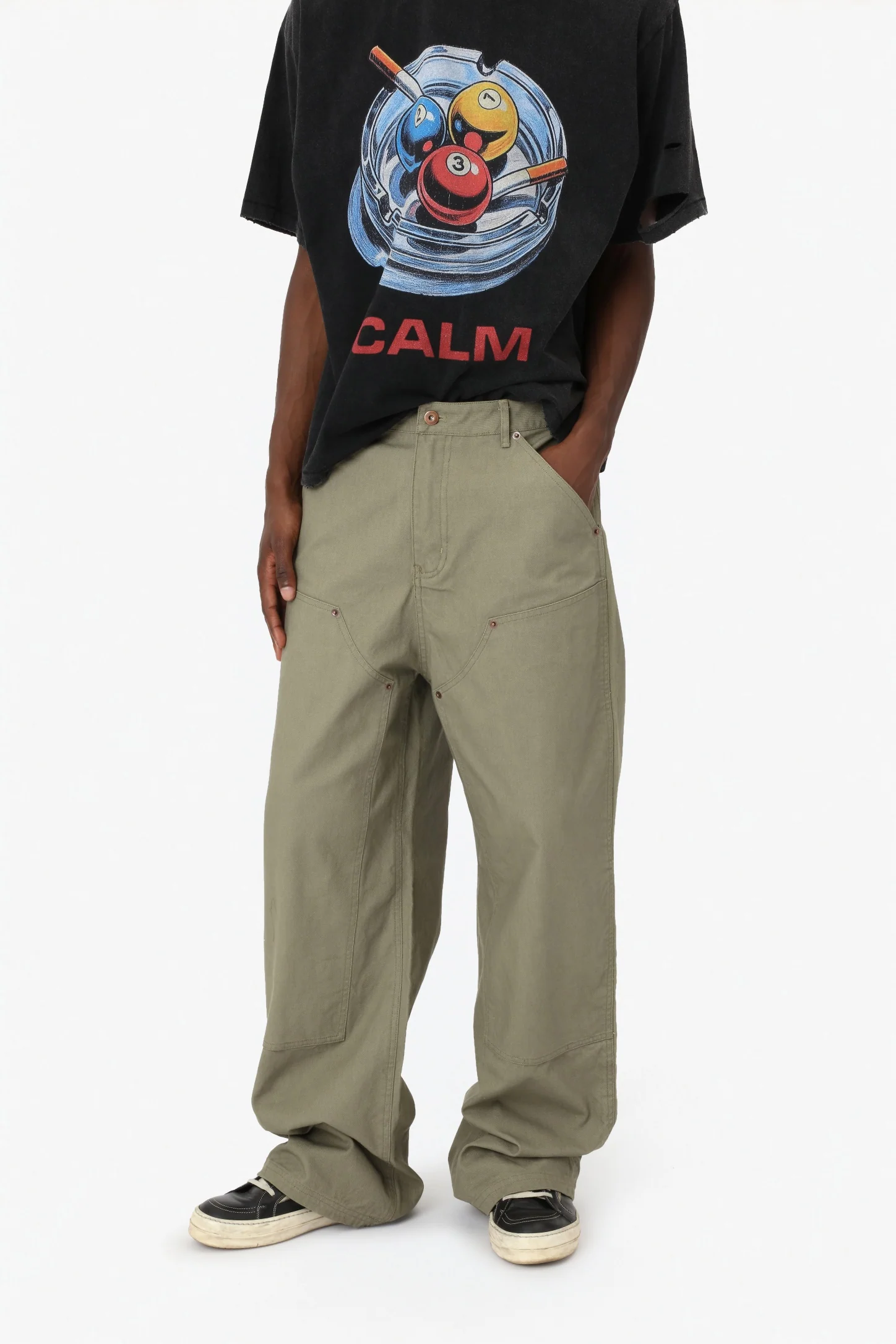 DOUBLE KNEE PANTS - Image 3