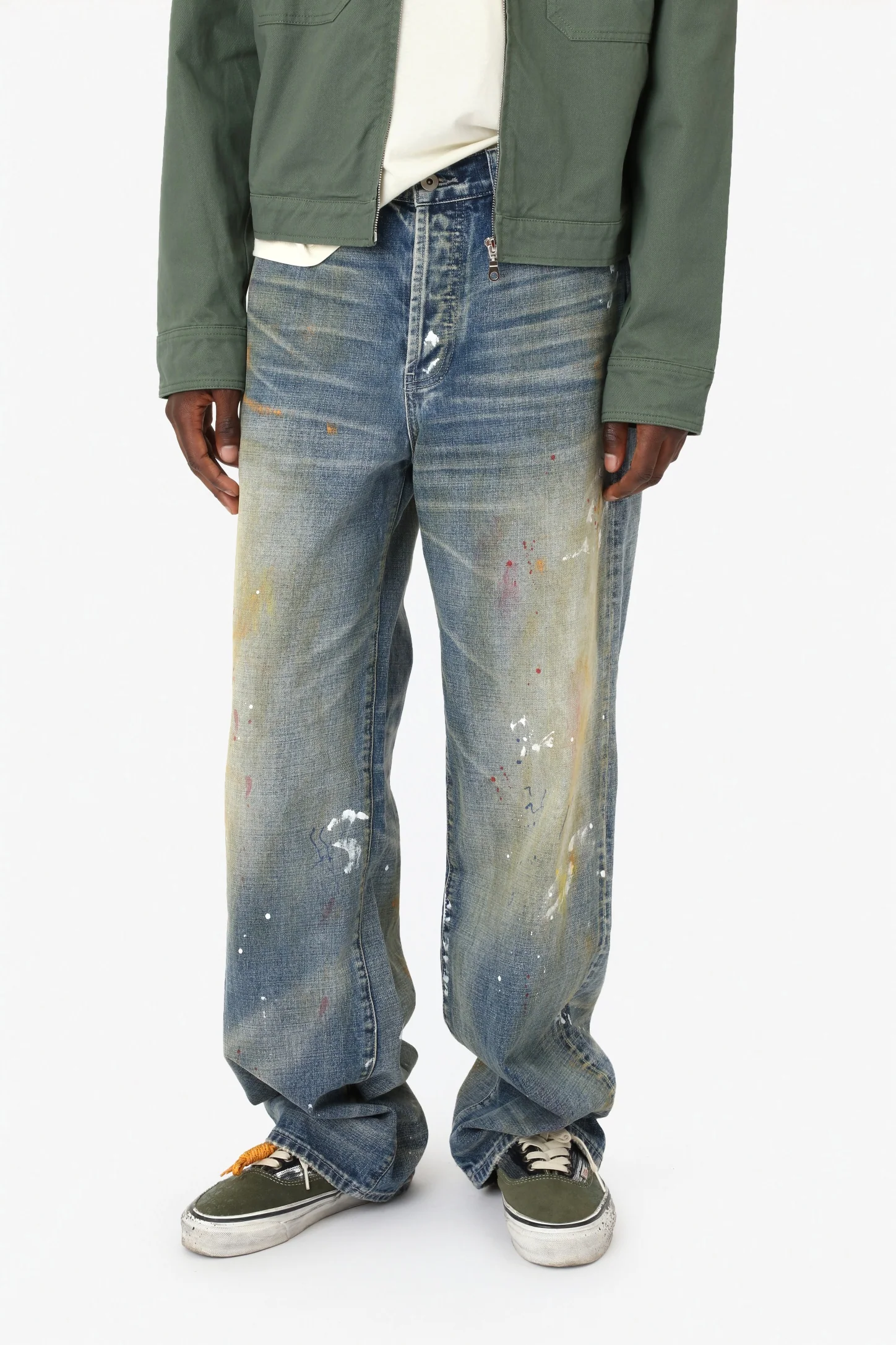 BAGGY SELVEDGE PAINT SPLATTER - Image 3