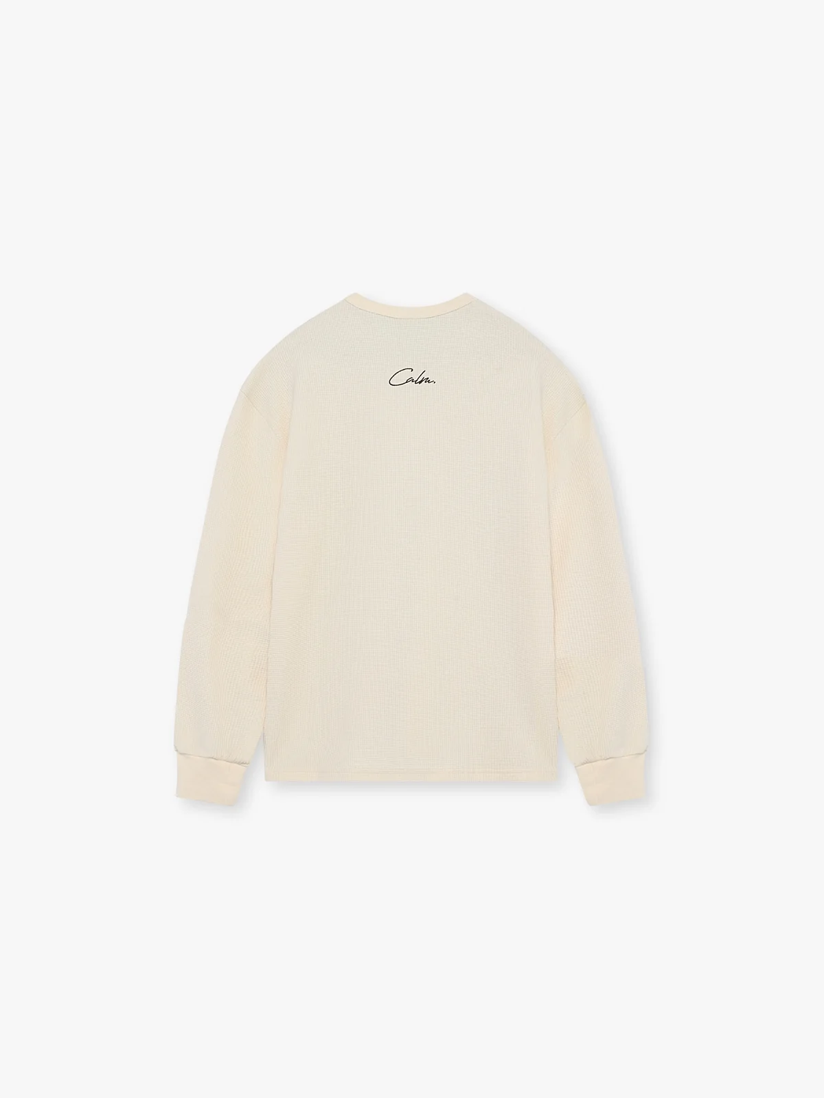 WAFFLE OFF WHITE L/S - Image 3